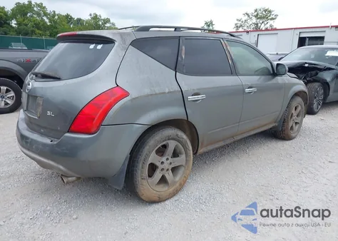 2005 Nissan Murano Sl из США, поврежденный, VIN JN8AZ08WX5W411885